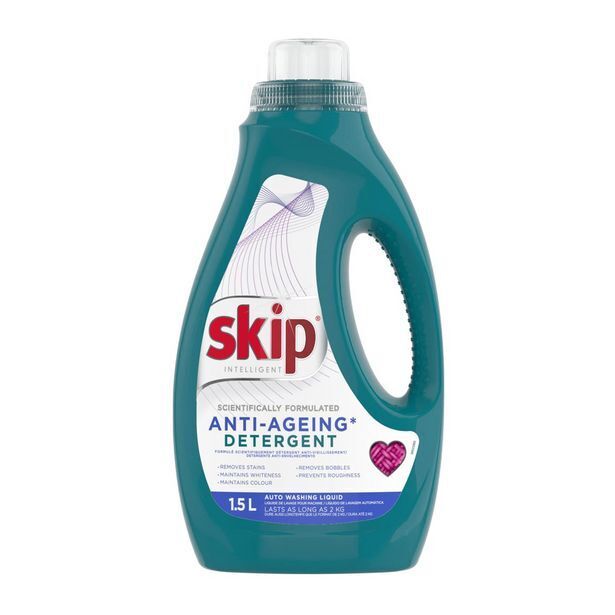 Skip antiageing auto washing liquid 1.5 l offer at Woolworths