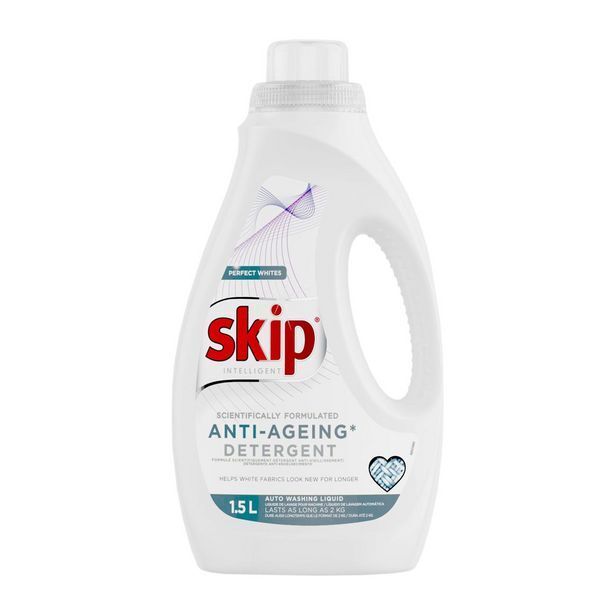 Skip intelligent perfect whites auto washing liquid 1.5 l offer at
