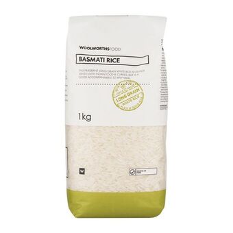 Woolworths Basmati rice 1 kg offer