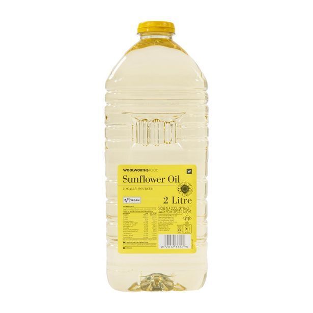 Sunflower oil 2 l offer at Woolworths