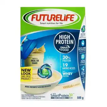 Woolworths Futurelife smart food high protein vanilla flavoured cereal 500 g offer