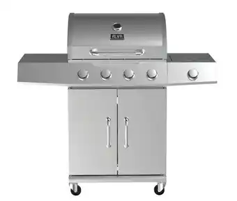 Kalahari 4 burner gas braai