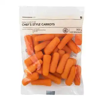 Woolworths Chefs style carrots 300 g offer