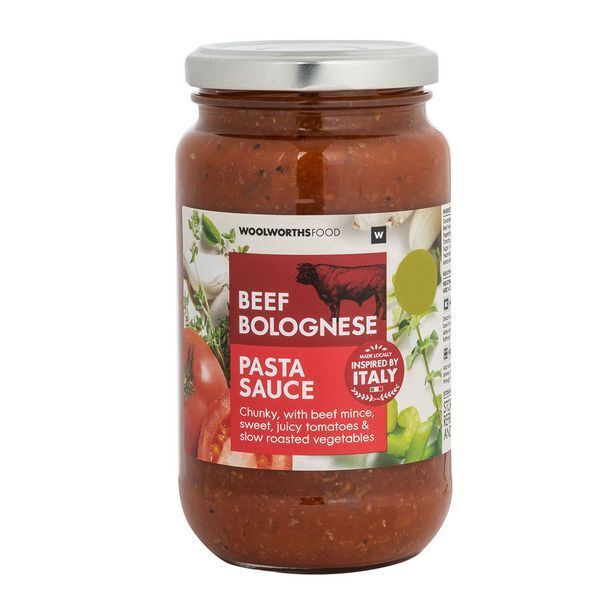 Bolognese pasta sauce 375 ml offer at Woolworths