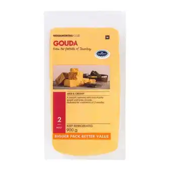 Woolworths Bulk gouda cheese 900 g offer