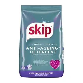 Woolworths Skip anti-ageing auto washing powder 2 kg offer