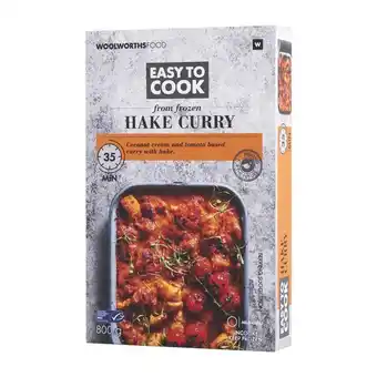 Woolworths Frozen hake curry 800 g offer