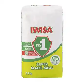 Woolworths Iwisa no 1 super maize meal 2.5 kg offer