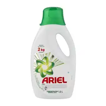 Woolworths Ariel auto concentrated washing liquid 1.5 l offer