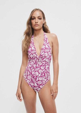 Woolworths Halter one piece swimsuit offer