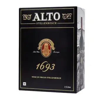 Woolworths Alto 1693 red blend 2 l offer