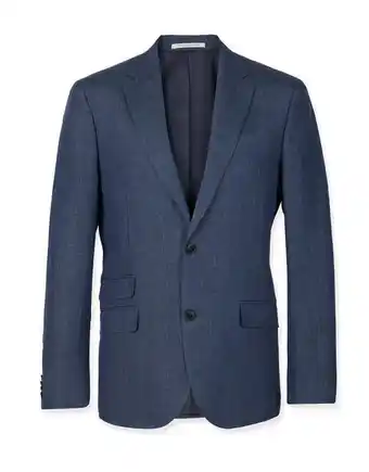 Woolworths Tailored puppytooth irish linen jacket offer