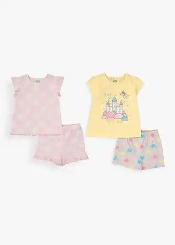 Star castle print pyjamas 2 pack