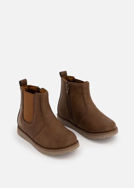 brown chelsea boots size 4