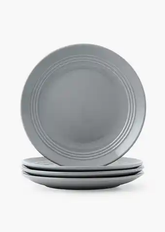 Woolworths Manhattan dinner plates 4 pack offer