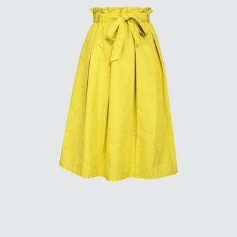 Rage Paperbag midi skirt offer