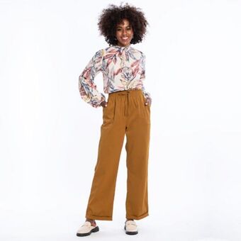 Twill pants