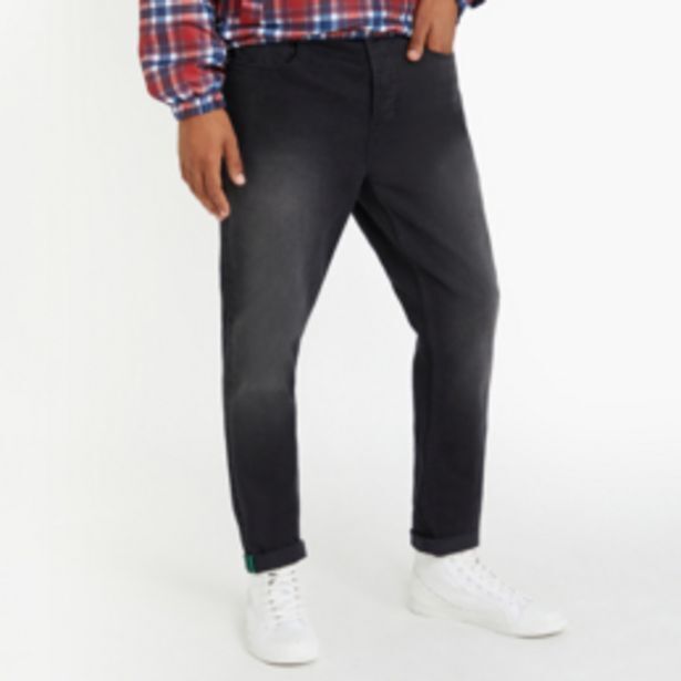Rj black tapered jean offer at Markham