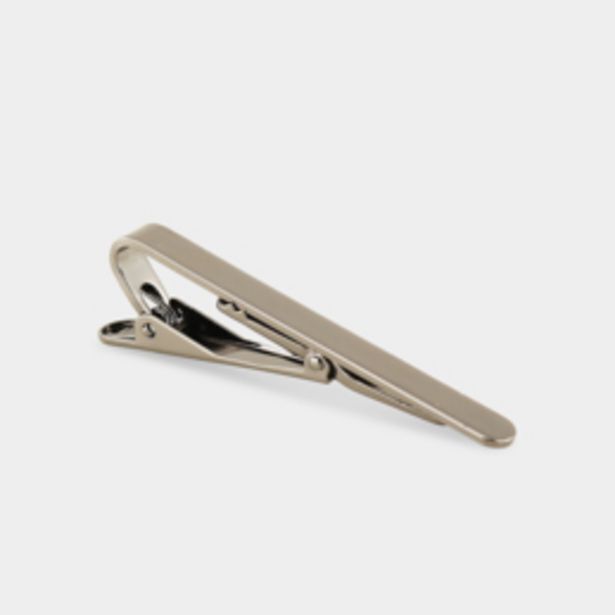 Mkm gunmetal dapper tie clip offer at Markham