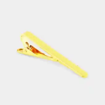 Mkm gold dapper tie clip