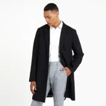 Markham Mkm black smart single breast revere collar melton offer