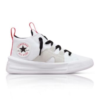 Sportscene Converse kids ctas ultra pop mid white sneaker offer