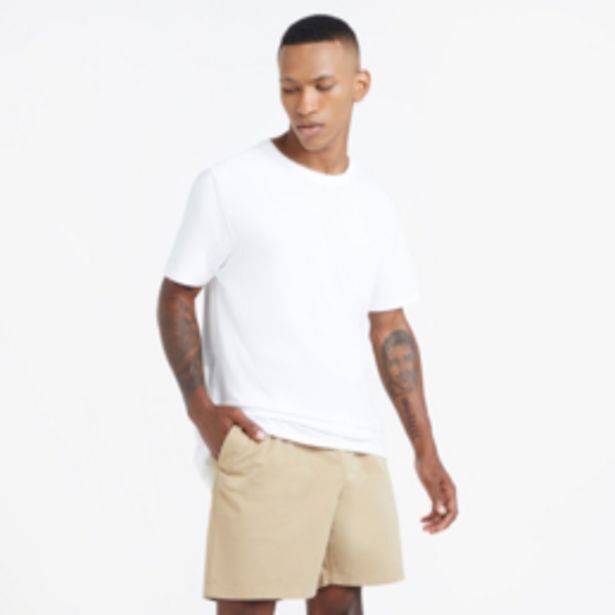 Vans men's khaki shorts offer at Sportscene