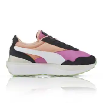 Sportscene Puma women's cruise rider silk road black/pink sneaker offer