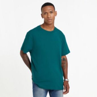 Sportscene Redbat classics men's green relaxed t-shirt offer