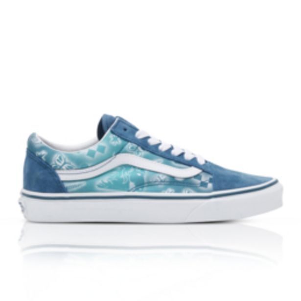 Vans women's old skool better together blue sneaker offer at Sportscene