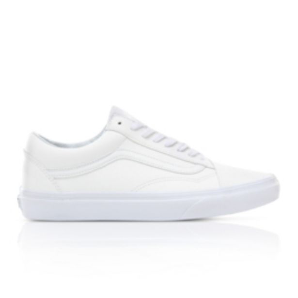 vans blanche old school