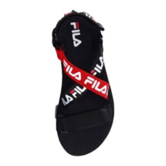 Sportscene Fila kids capricorn black sandal offer