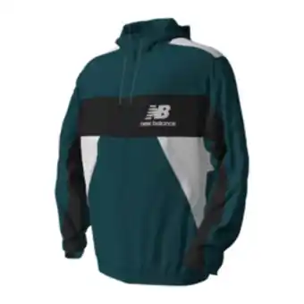 New balance men's teal jacket