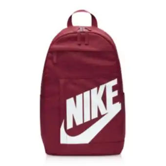 Nike elemental red backpack offer at Sportscene