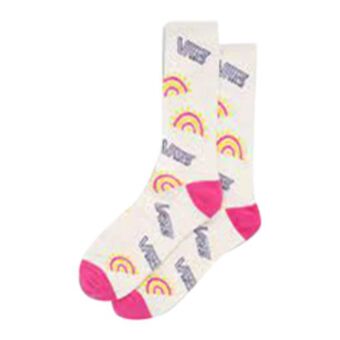 Sportscene Vans stamped multicolour crew socks offer