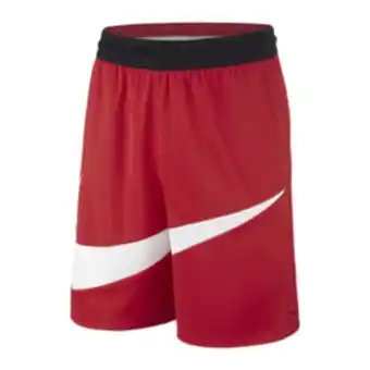 Nike men's dri-fit red/white shorts