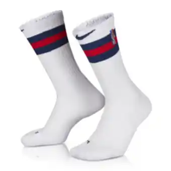 Nike brooklyn nets white crew socks