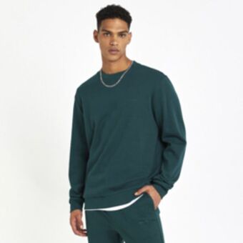 Sportscene Redbat classics men's green sweat top offer