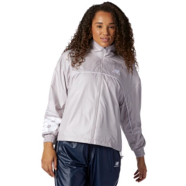 New balance women's lilac jacket offer at Sportscene