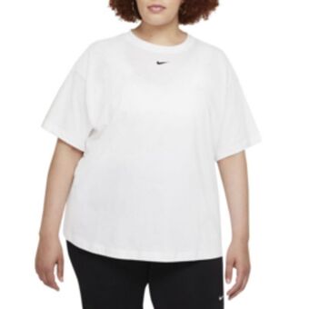 Nike women's nsw white t-shirt (plus size)