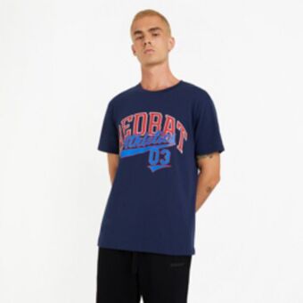 Sportscene Redbat athletics men's navy t-shirt offer