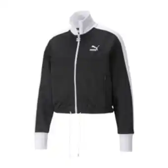 Sportscene Puma women's t7 black track top offer