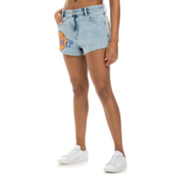 Redbat women's medium wash denim shorts 