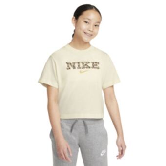 Nike girls nsw cream t-shirt