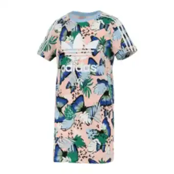 Sportscene Adidas originals youth multicolour t-shirt dress offer
