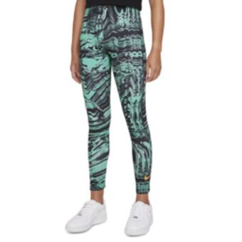 Sportscene Nike girls nsw black leggings offer