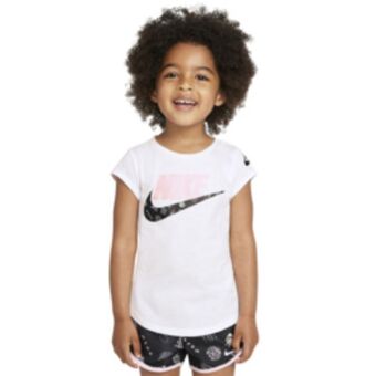 Sportscene Nike girls futura white t-shirt offer