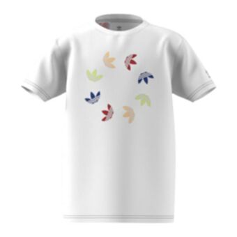 Adidas originals youth white t-shirt