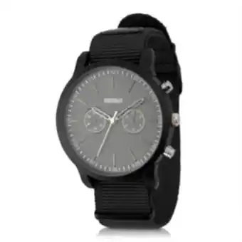 Sportscene Redbat black woven watch offer