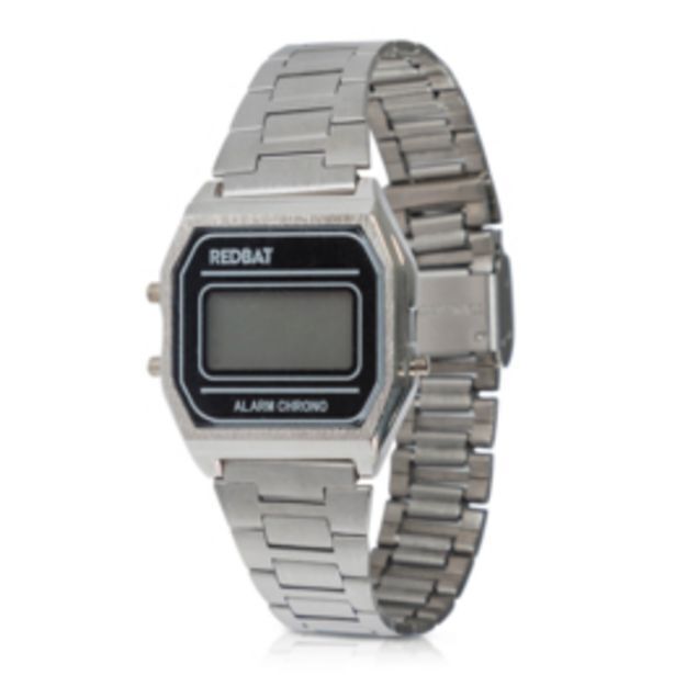 Redbat silver watch offer at Sportscene